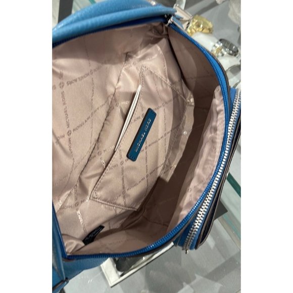 Michael Kors Maisie 2-in-1 Sling WaistPack Large Fanny bag Crossbody Teal - Picture 4 of 12